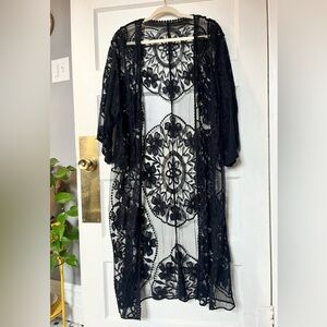 Black Lace duster
